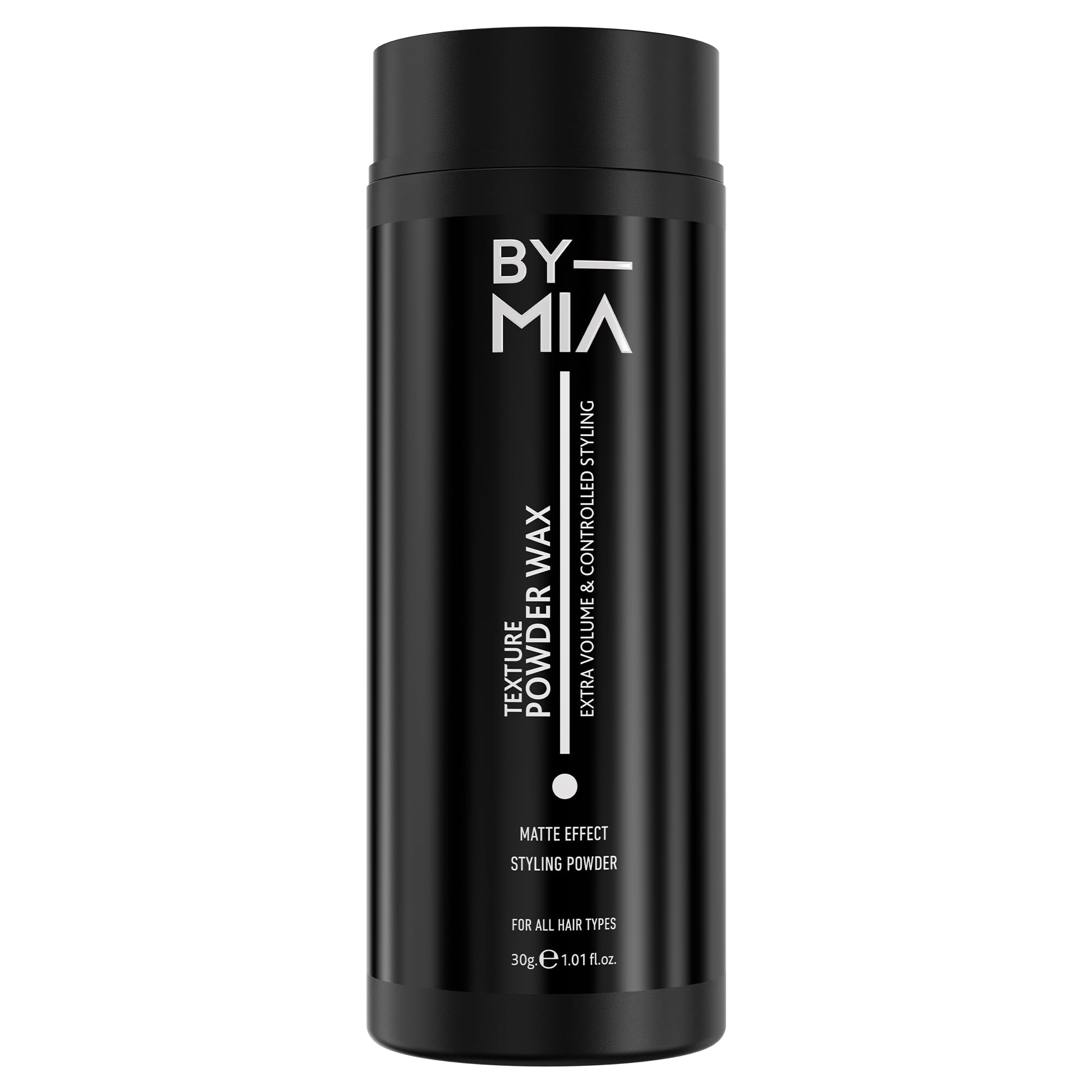 BY MIA Hair Powder Wax for Men 30g | Instant Volume and Matte Finish | Texturizing Styling Powder | Strong Hold | Travel Size | UK Brand