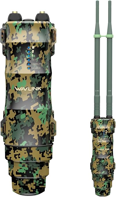 WAVLINK N300 Outdoor WiFi Access Point IP67 Weatherproof UK Plug