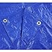 Lightweight Outdoor Camping Tarp 6' x 8' 5-mil Blue Waterproof Boat Tarps Covers with Grommets