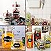 158pcs Chalkboard Labels, Reusable Waterproof Mason Jars Labels - 1 Free Erasable Chalk Markers Window Pens for Kitchen Pantry,Spice Jars Glass Bottles – Best Chalk Stickers & Organizing Label