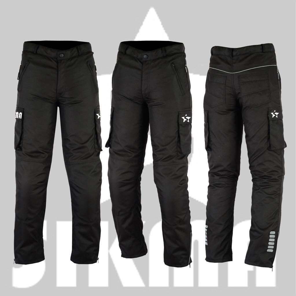 motorbike cargo trousers