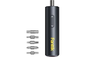 Fanttik S1 Capsule 3.7V Cordless Screwdriver, Compact Electric EDC Screwdriver, 320RPM Brushless Motor Max 5 N.m 5Pcs Double-
