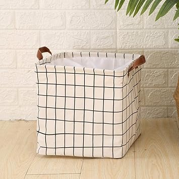 WYMBM Paño De Algodón Y Lino Canasta De Lavandería Canasta De