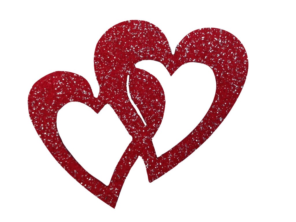 Petra's Bastel News Scattered Articles, fliz, Wine red, 18 x 12 x 3 cm