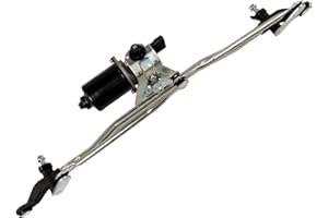 Crown Automotive Jeep Replacement Front Windshield Wiper Motor and Linkage Assembly, Left Hand Drive Only 55077859AC