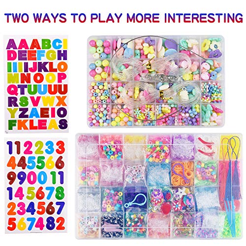 18000+ Loom Bands Kit DIY Rubber Bands Kits, 500 Clips, 40 Charms,Loom