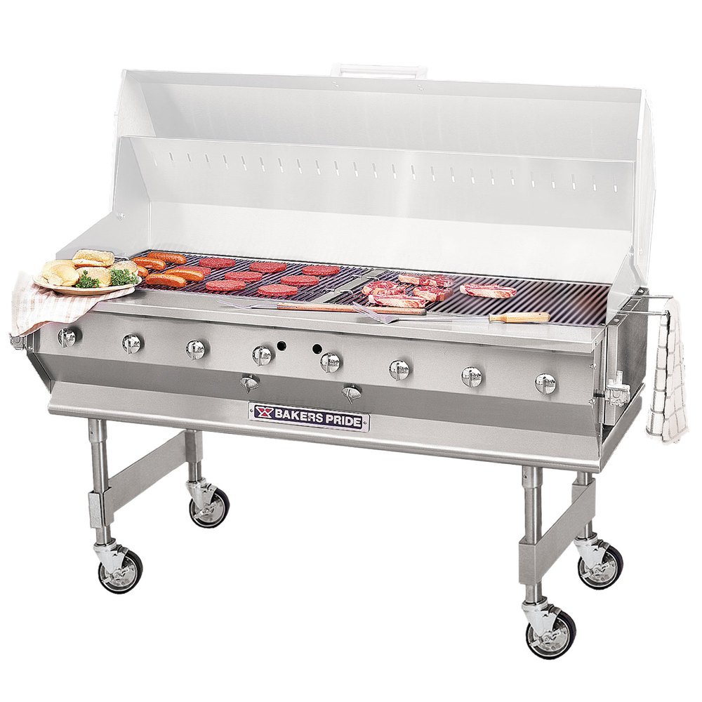 Bakers Pride CBBQ-60S 60" Ultimate Outdoor Gas Charbroiler