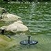 Solar Power Fountain,Alisabler Solar Panel Water Floating Fountain Pump Kit for Bird Bath Fish Tank Small Pond Garden Decoration