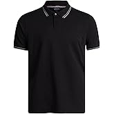 Ben Sherman Men's Polo Shirt - Regular Fit 2-Button Short Sleeve Shirt - Casual Stretch Polo for Men (S-XL)
