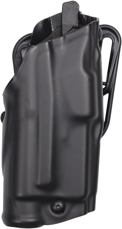 Safariland 6377 ALS Belt Holster, STX Plain Black, Left Hand - For Glock 17/22 6377-832-412
