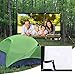 Micsoa Portable Projector Screen 120 Inch 16:9 HD Folding Indoor Outdoor Movie Screen Gaming Office Home Cinema Projector Screen White