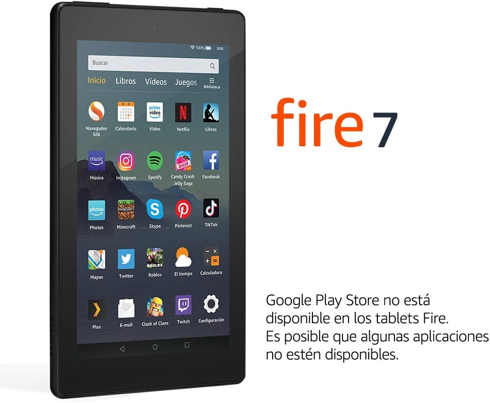 Tablet Fire 7 con pantalla de 7” y 16GB