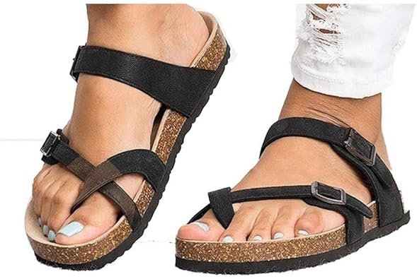 black flat summer shoes