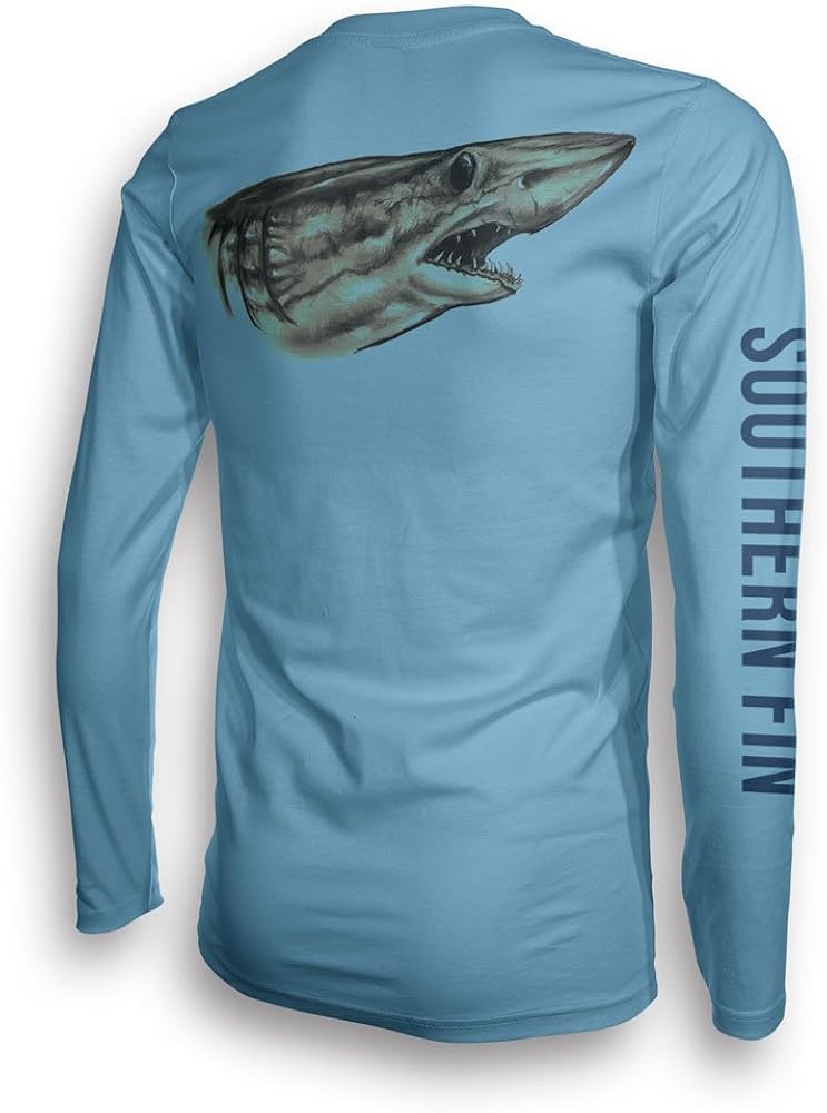 Long Sleeve Fishing T-Shirt for Men and Women, UPF 50 Dri-Fit Performance Clothing - Southern Fin Apparel