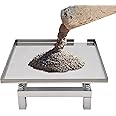 GMSLuu Stainless Steel Concrete Vibrating Table，Vibration Table Vibrating Test Bench Compactor Platform for Mold Vibration Molding, Increasing the Firmness of Concrete. (50x50cm)
