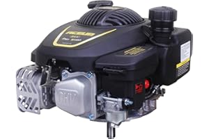Aceup Energy Gas Engine Vertical Shaft, 4.4HP 173cc 4-Stroke OHV Gas Motor with Primer for Lawn Mower, EPA Compliant