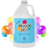 Berkland Balloon Brite Shine Spray Refill, 64 oz Bulk for Balloon Arches | Bulk 64 oz refill of high-gloss balloon shine - fills pump sprayers for arches and event decor - made in USA