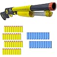AGM MASTECH Catapult Toy Rifle Lever Action Shotgun Toy Soft Bullet Foam Dart Blaster. Shooting Game Educational Toy Model for Kids Boys Girls Gift for Adults, Yellow