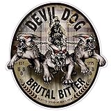 Marines Devil Dog Decal 5