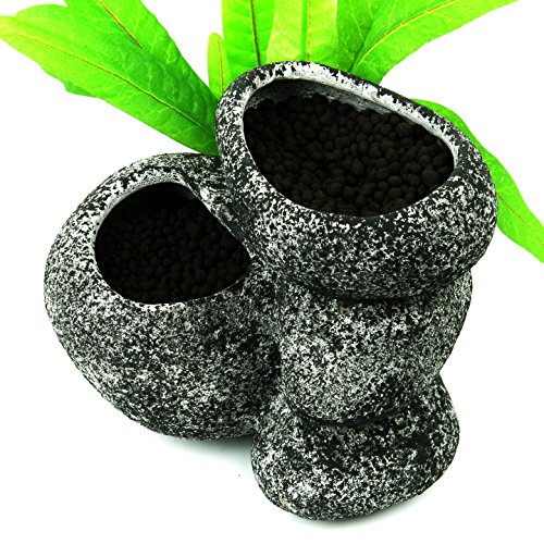 UP AQUA Ceramic Bonsai Stone, Large