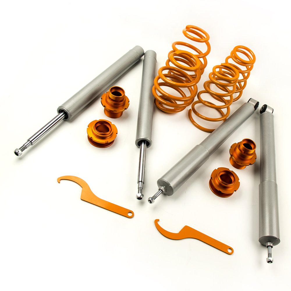 Amazon.com: maXpeedingrods Coilovers Shocks for 1982-1991 BMW E30 316i 318i  320i 323i 325i 324D 324TD with 51mm front strut housing: Automotive
