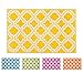 Modern Rug Calipso Yellow (3'3'' x 5') Lattice Trellis Accent Area Rug Entryway Bright Kids Room Kitchn Bedroom Carpet Bathroom Soft Durable Area Rug