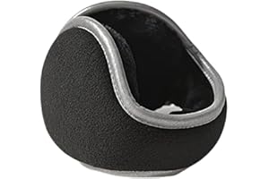 MOCOFO Classic Fleece Ear Muffs - Collapsible Behind-The-Head Winter Ear Warmers for Women and Men