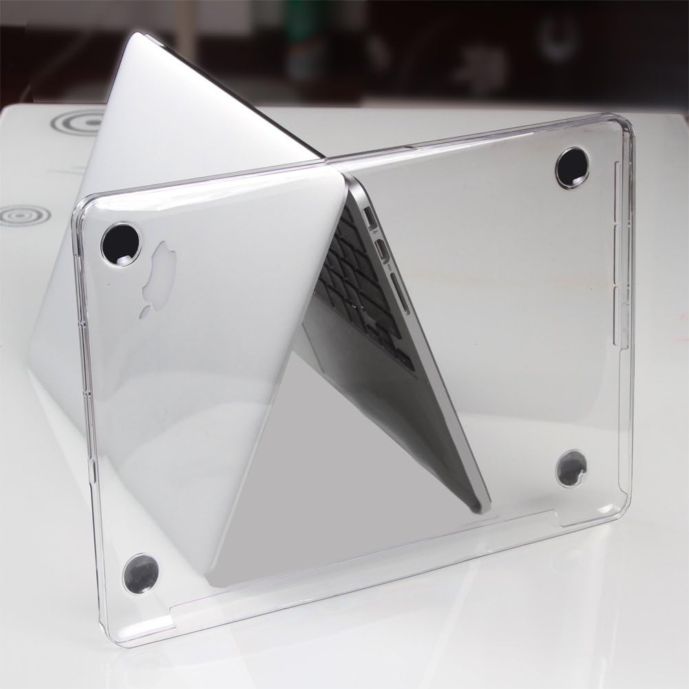 Millimeter Retina 13-inch Clear Crystal Soft Touch Superthin Case for MacBook Pro 13.3" with Retina Display A1502 / A1425 (Newest Version) Shell Cover