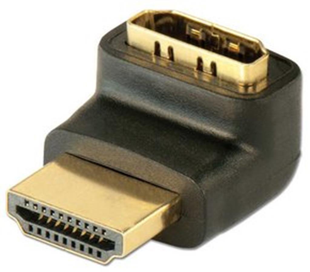 Lindy HDMI Female to HDMI Male 90 Degree Right Angle Adapter - Up