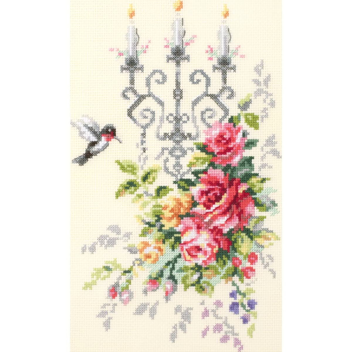 Magic Needle 100-202 ZW Counted Cross Stitch Kit with Zweigart Edition Cotton Multi-Coloured 17 x 27 cm