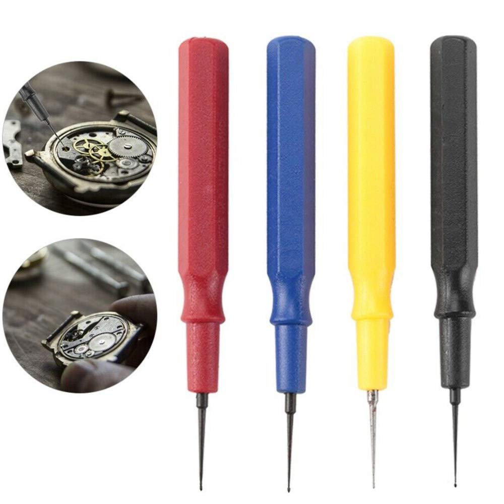Acxico 1Set Watch Repair Tool Kit 4 Different Size Oiler Pen Needle With 1 Oil Cup For Watchmaker Watches Clocks Repair