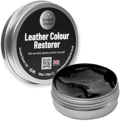 The Scratch Doctor Leather Colour Restorer Black 50ml