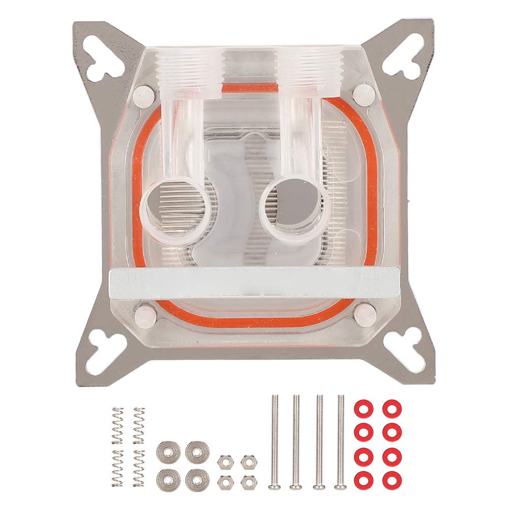 Water Cooling Head, VGA-TMC High Performance Copper Base Anti Oxidation Graphics Card Core Water Cooling Block, with Copper Base Plate and PMMA Acrylic and Metal Bracket