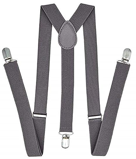 grey suspender belt