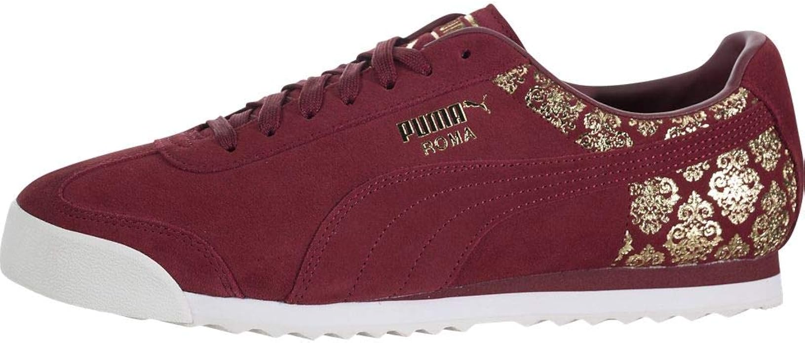 puma roma maroon
