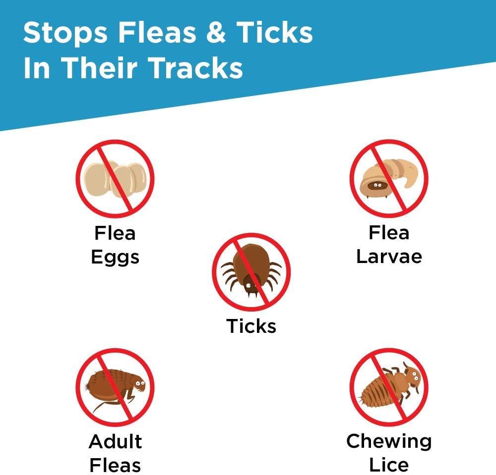 FRONTLINE Plus Flea and Tick Treatment for Dogs (Medium Dog, 23-44 Pounds, 3 Doses) : Pet Flea And Tick Repellents : Pet Supplies
