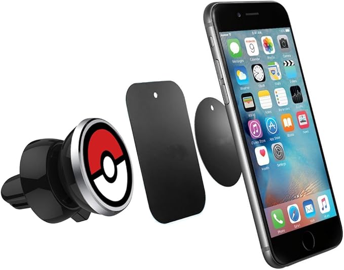 Amazon Co Jp Mifa ユニバーサル磁気マグネットセル電話車ホルダーマウントクレードルair Vent Mountハンズフリーfor Iphone 5 6 6s 7 7sプラスs5 S6 S7 Androidスマートフォン Made Forポケモンgo Player 家電 カメラ