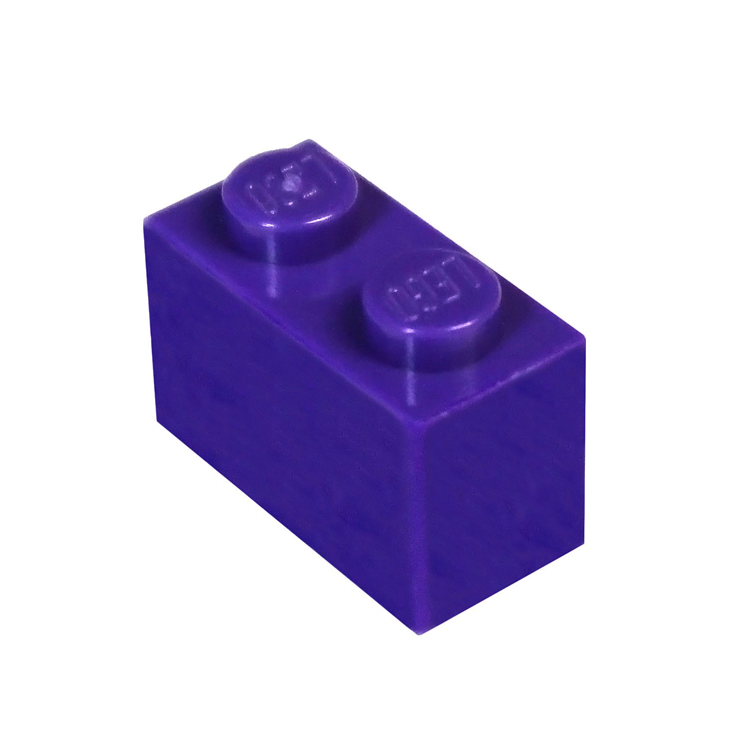 LEGO 50 Brick 1 x 2 Dark Purple