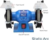Static Arc 150W Bench Grinder 150mm Dual Wheel Metal Sander Polisher view 4