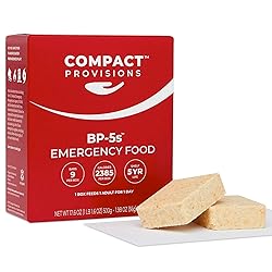 Compact Provisions BP-5s Emergency Food Supply