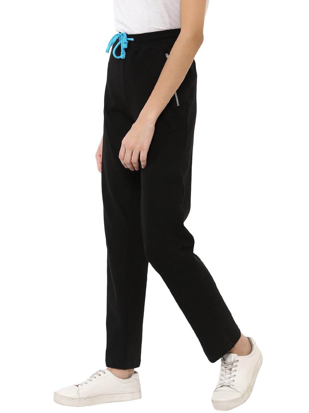 cayman black track pants