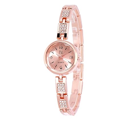 Box of Bling Rose Gold Wrist Watch for Women & Girls