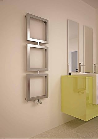 Carisa Ruma Brushed Stainless Steel Designer Heated Towel Rail 1300mm X 400mm Amazon Co Uk Diy Tools