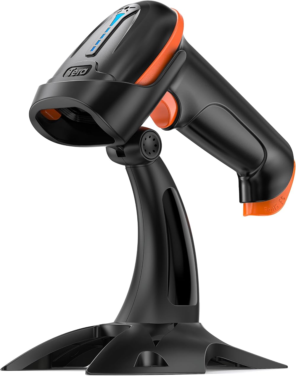 Tera D5100-Z 2D QR Wireless & USB 2.0 Barcode Scanner with Stand