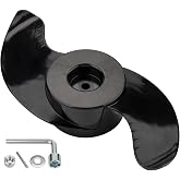 GRONGU MKP-32 Trolling Motor Propeller for Minn Kota Weedless Wedge 2 Prop | Fit for 3-5/8" Motor Diameters, MKP-32 Weedless Wedge 2 Prop Replacement Parts Number #1865017 #2091160, Trolling Motor Parts