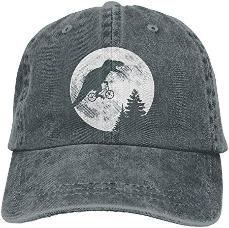Men And Women T-Rex Moon Vintage Jeans Baseball Cap