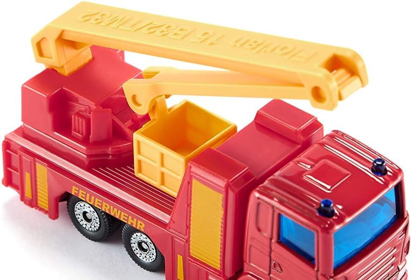 siku 1080, Fire Fighting Elevated Rescue Platform, Red,Yellow, Fold-out elevated rescue platform, Pivoting basket - Image 3
