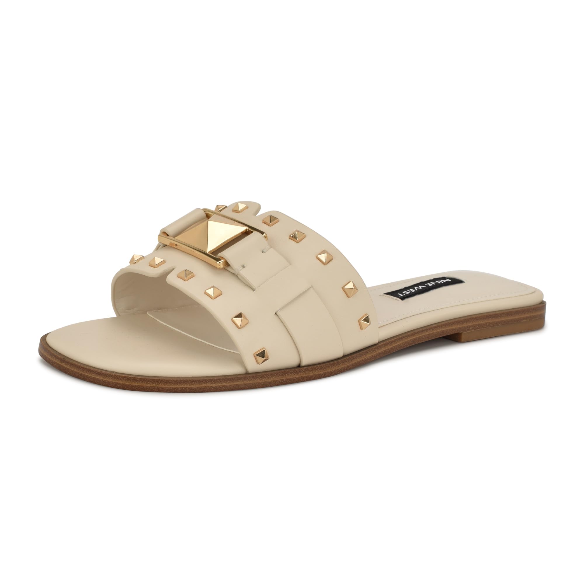 Nine West Women’s Griyen Sandal, Cream 150, 9.5