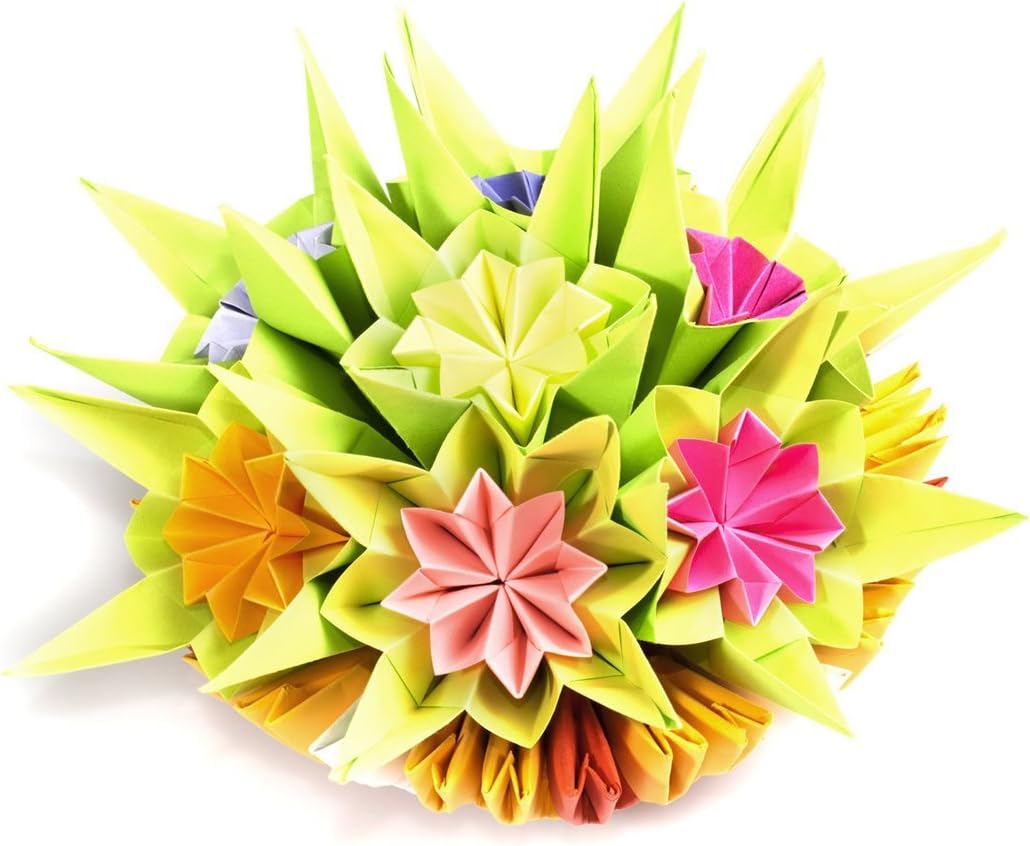 Origami Paper 500 Sheets, Premium Quality for Arts and Crafts, 6-inch Square Sheets, 20 Vivid Colors, Same Color on Both Sides, 100 Design E-Book Included (See back of the cover for download info) : Office Products