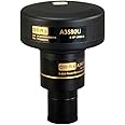 OMAX 8.0MP Digital USB Microscope Camera with Advanced Software and Calibration Slide (Windows 8 & 10, Mac OS X, Linux Compatible)